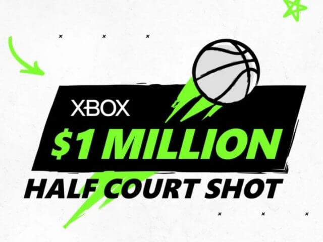 Xbox Half Court Shot for a million 1