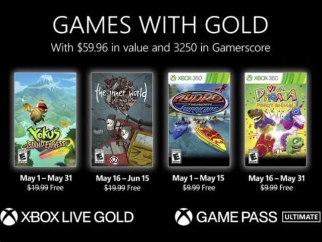 Games with Gold May 2022 Custom