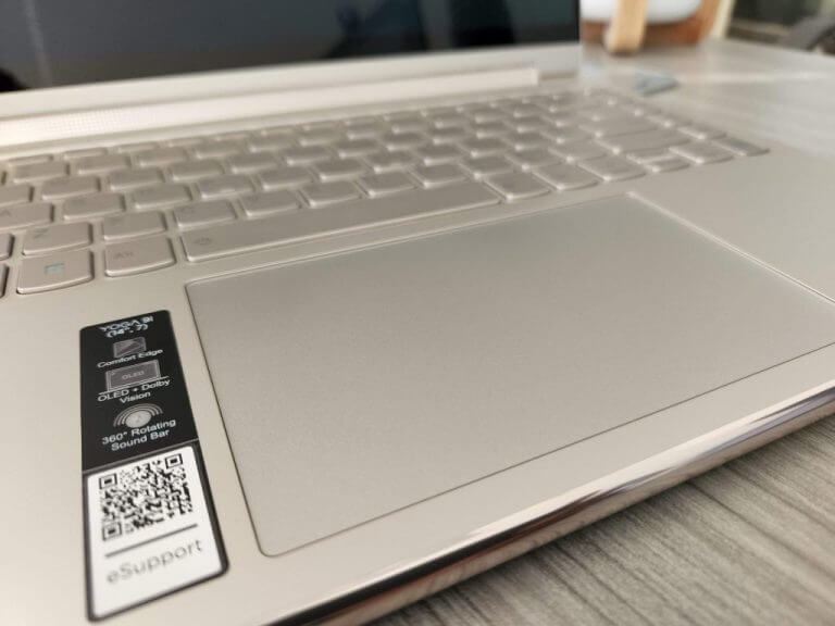 Lenovo Yoga 9i Touchpad