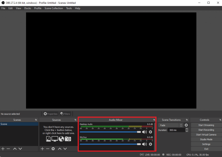 obs studio update 18.0.1 does not work