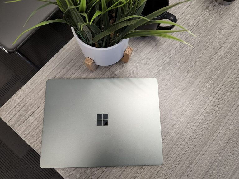Microsoft Surface Laptop Go 2 - Top Down