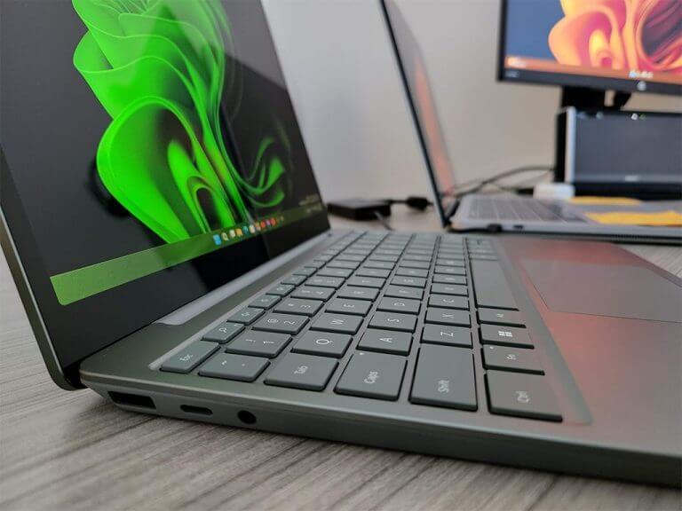 Microsoft Surface Laptop Go 2 keyboard