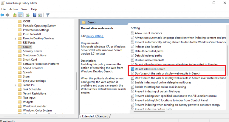 bing search on windows 11
