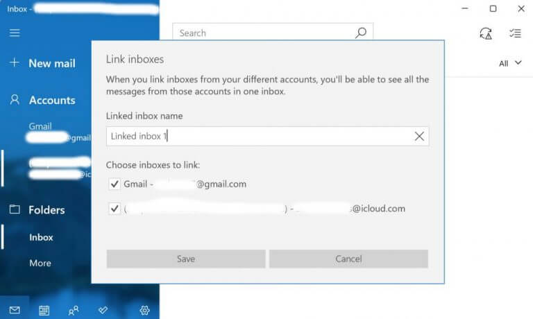 How To Set Up Windows Mail - Link Inbox Name link inbox name