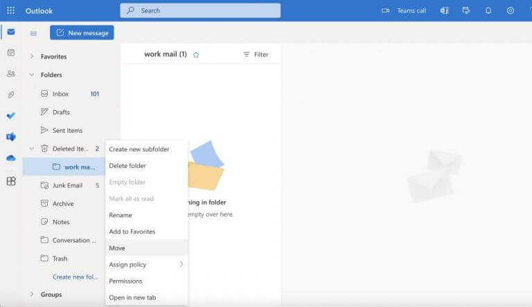 How To Recover Deleted Folders On Outlook OnMSFT