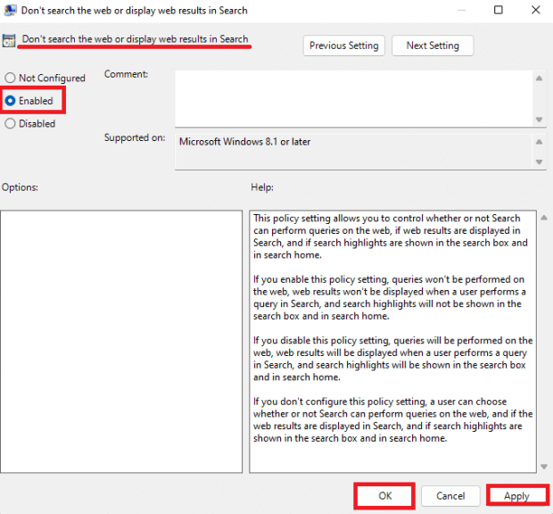 bing search on windows 11
