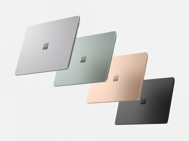 Surface Laptop 5 colors