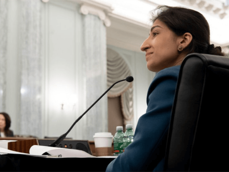 FTC Lina Khan FTC chair Lina Khan in Office