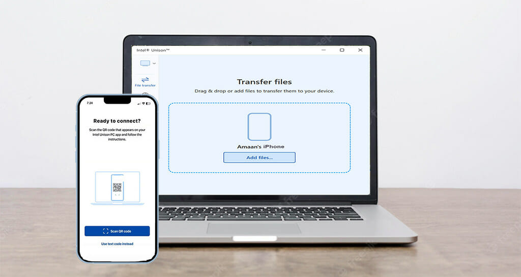 connect iphone to Windows 11