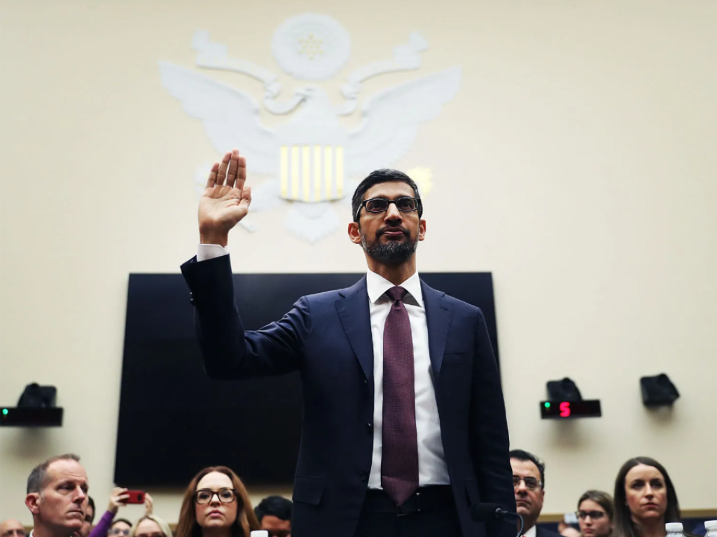 Sundar Pichai in court Sundar Pichai in court