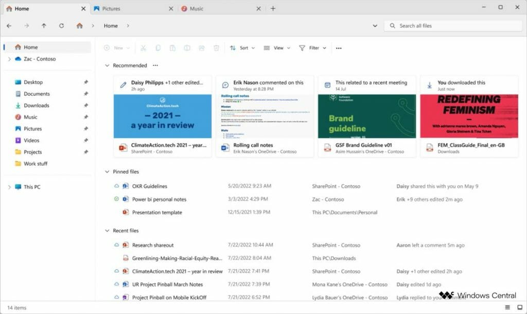 Microsoft’S Working On Its Most Significant Update To File Explorer Yet - Zyrijdxomvhgmefufugwhh 1200 80 Windows 11 - 2023 File Explorer
