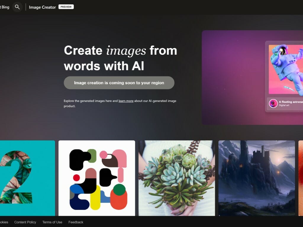 Image Creator from Microsoft Designer