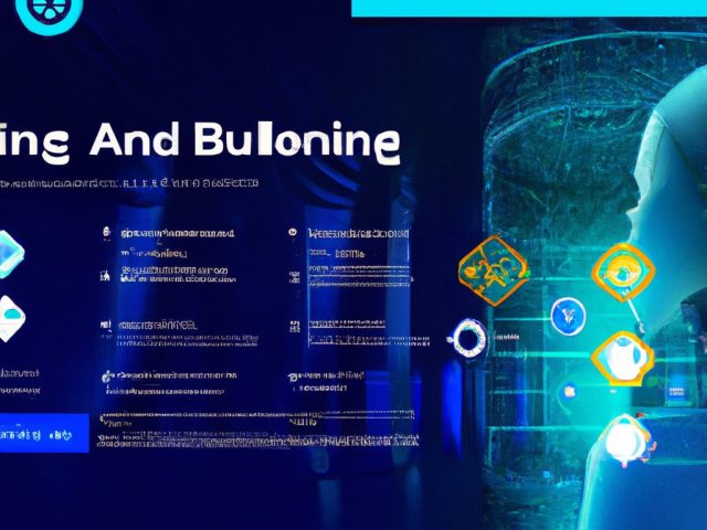 DALL·E 2023 a Bing home page featuring elements of AI