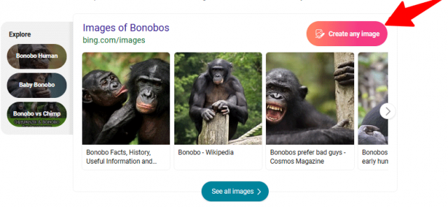 Bing Image Creator Gets Closer To Launch With Bing Search Results Tests - Bing Image Creator Search Bing Image Creator gets closer to launch with Bing search results tests - onmsft.com - February 22, 2023