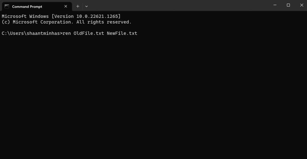 How to rename a file with a Command prompt - OnMSFT.com