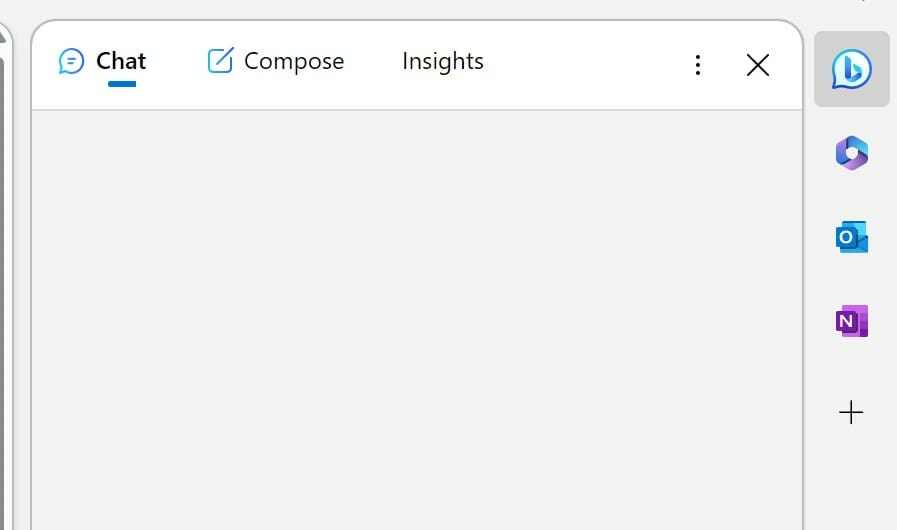 Bing Chat Icon Moves To Sidebar And Link Referrals Tracking Begins - Bing Chat Sidebar Bing Chat icon moves to sidebar and link referrals tracking begins - onmsft.com - March 8, 2023