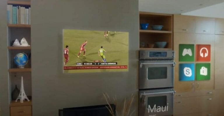 Seeing beyond Apple’s reality distortion headset 1 HoloLens - AR desktop setup