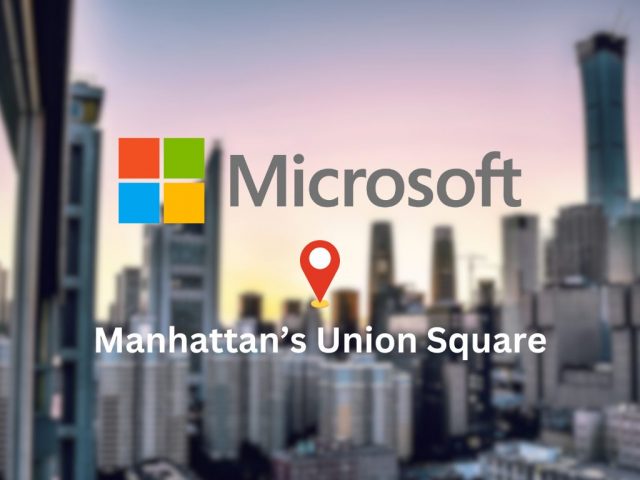 Microsoft @ Manhattans Union Square