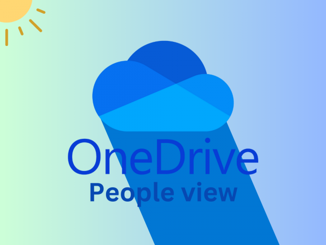 People view in Microsoft One Drive 1