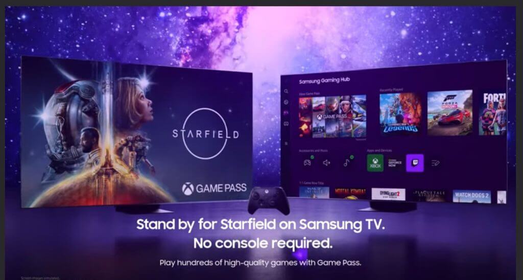 Samsung Starfield Ad Screen Sho