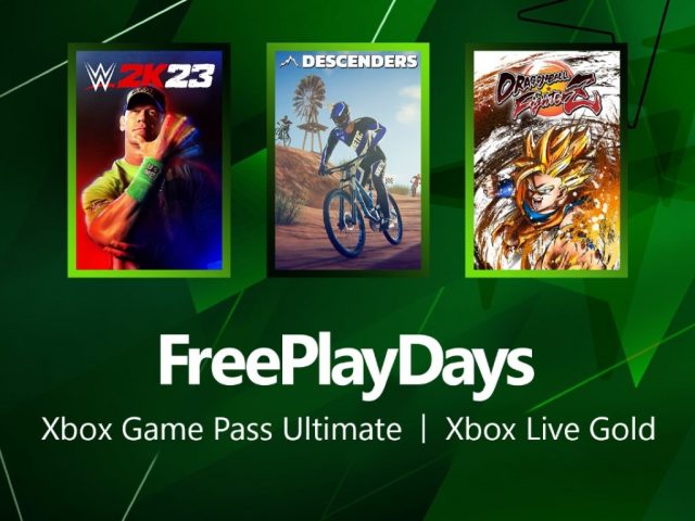 Xbox Free Play Days August 3 6 2023 Custom