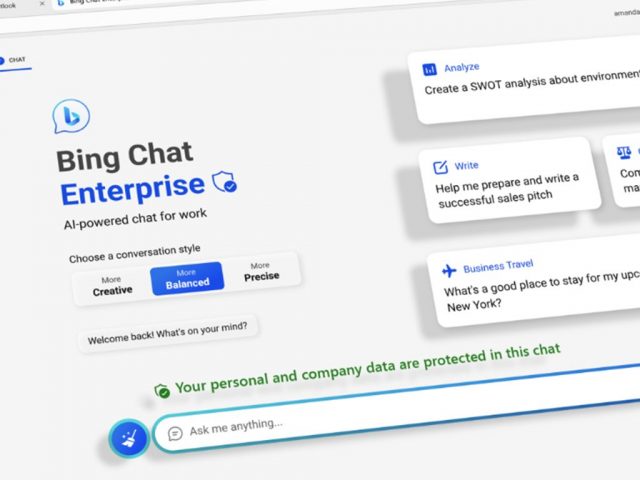 Bing Chat Enterprise New Service Plan