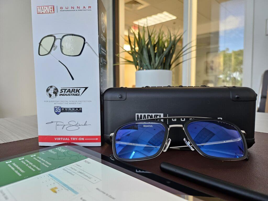 STARK INDUSTRIES Edition Clear Computer Glasses - Gunnar