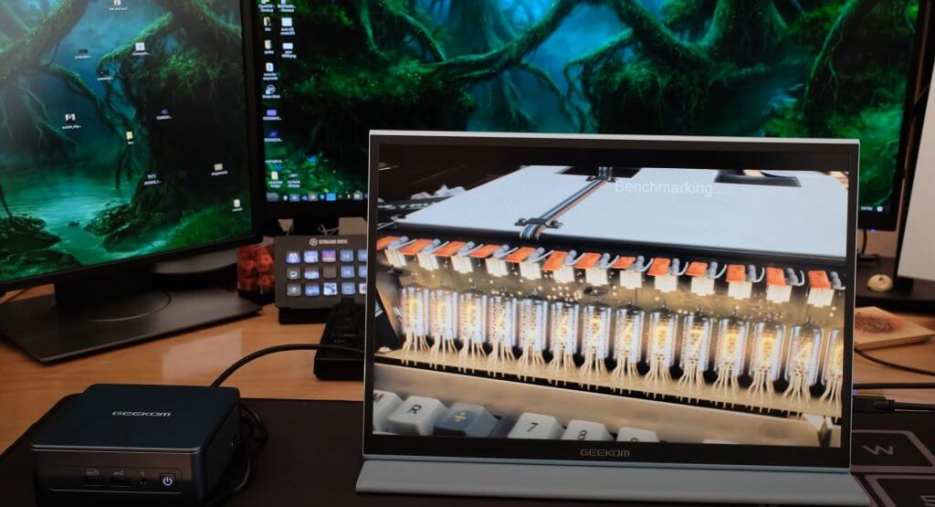 Geekom IT13 portable setup Geekom IT13 portable setup