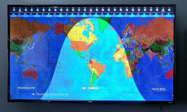 Geochron world clock