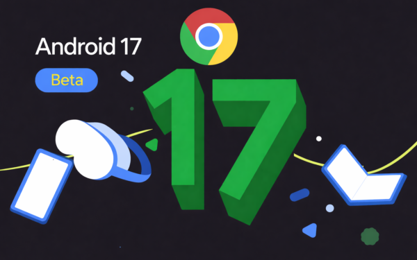 Chrome for Android cross-device handoff feature with Android 17 showing browsing continuation across devices