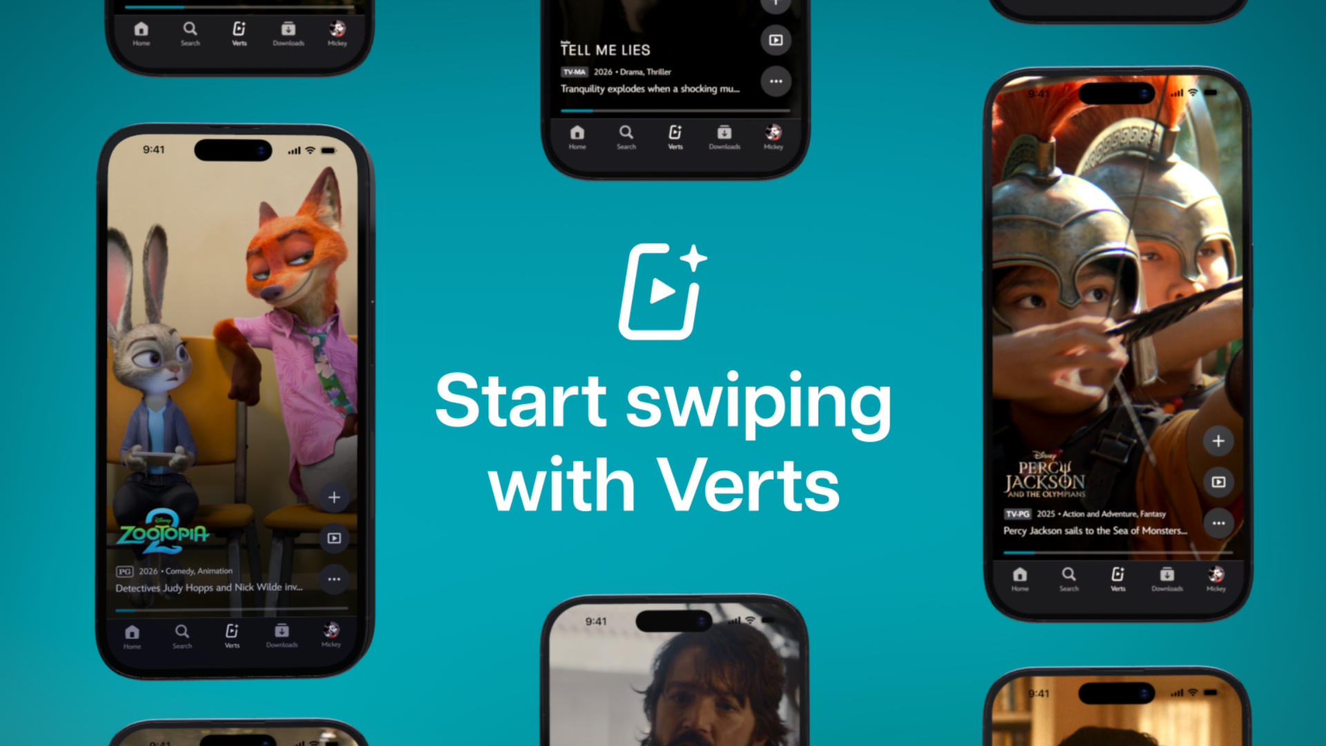 Disney+ Launches ‘Verts’ Vertical Video Feature on iPhone in the US