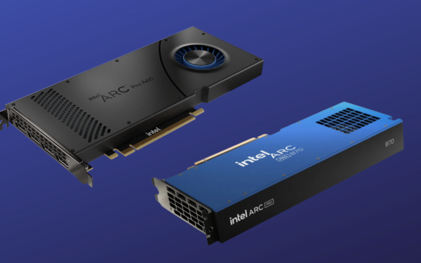 Intel launches Arc Pro B70 and B65 GPUs with 32GB memory, targeting AI inference, developers, and professional workstation workloads.