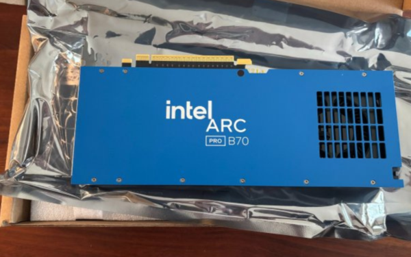 Intel Arc Pro B70 teardown reveals blower cooler design, PCB layout, firmware details, and early insights into Battlemage workstation GPU hardware.