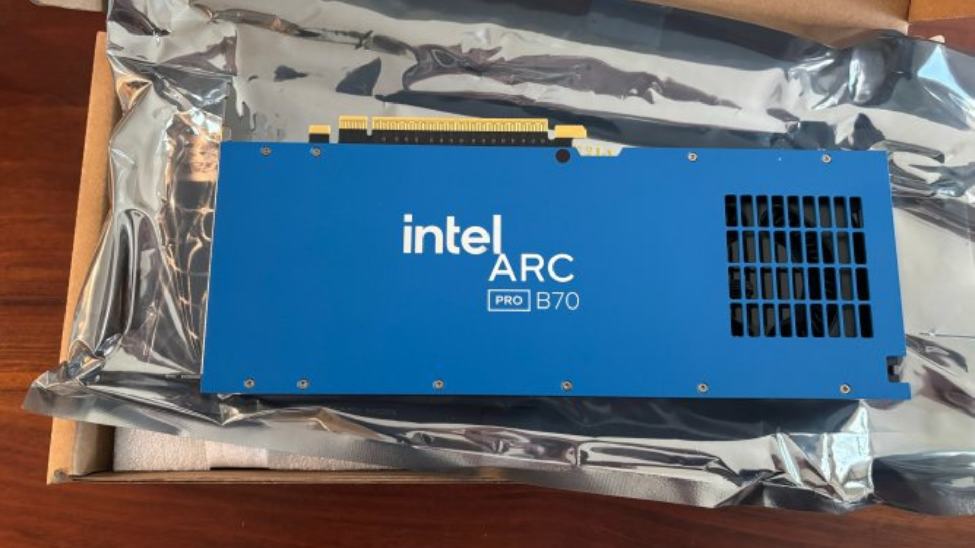 Intel Arc Pro B70 teardown reveals blower cooler design, PCB layout, firmware details, and early insights into Battlemage workstation GPU hardware.