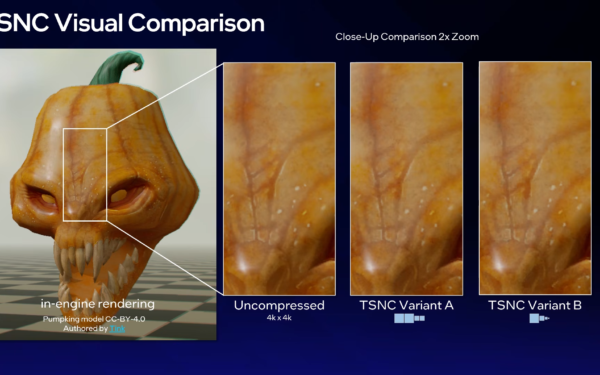 Intel TSNC Brings 18x Texture Compression With Trade-Offs in Image Quality